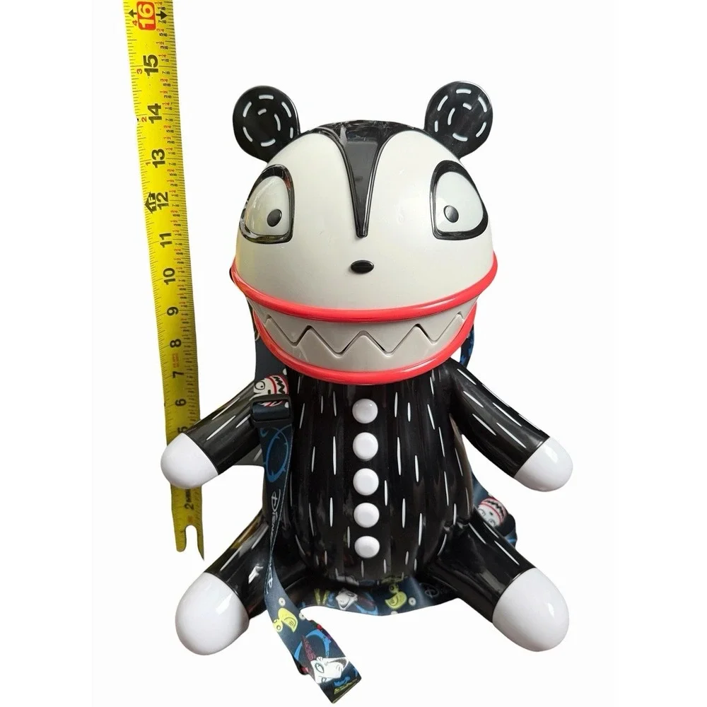 Disney Nightmare Before Christmas Scary Teddy Popcorn Bucket Glow In The Dark